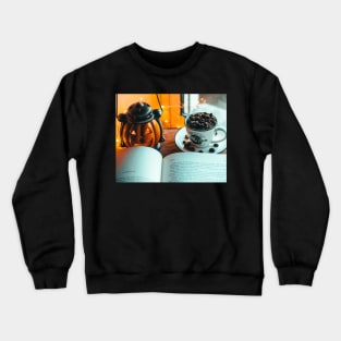 Coffee & book Crewneck Sweatshirt